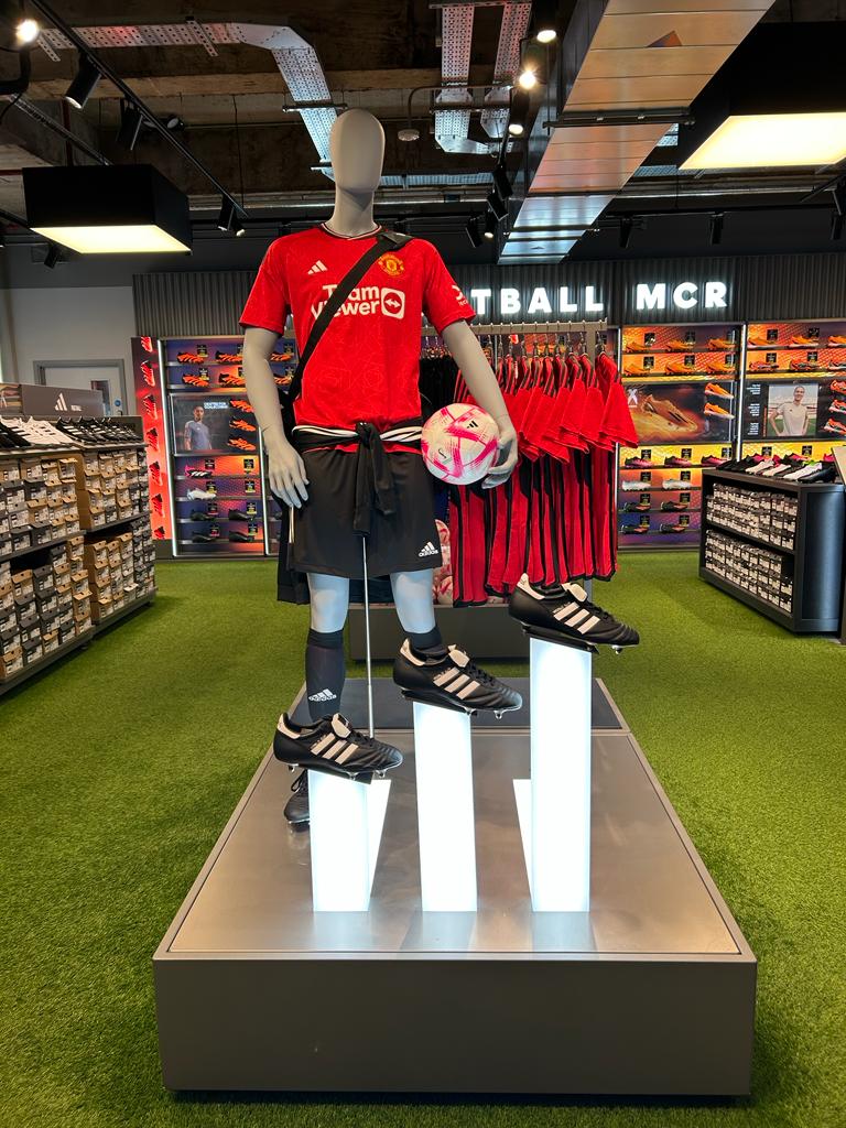 Brand Visibility Adidas Manchester United Kit Launch Zone